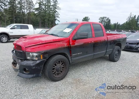 2004 Dodge Ram 1500 Slt/Laramie из США, поврежденный, VIN 1D7HA18D04J226011